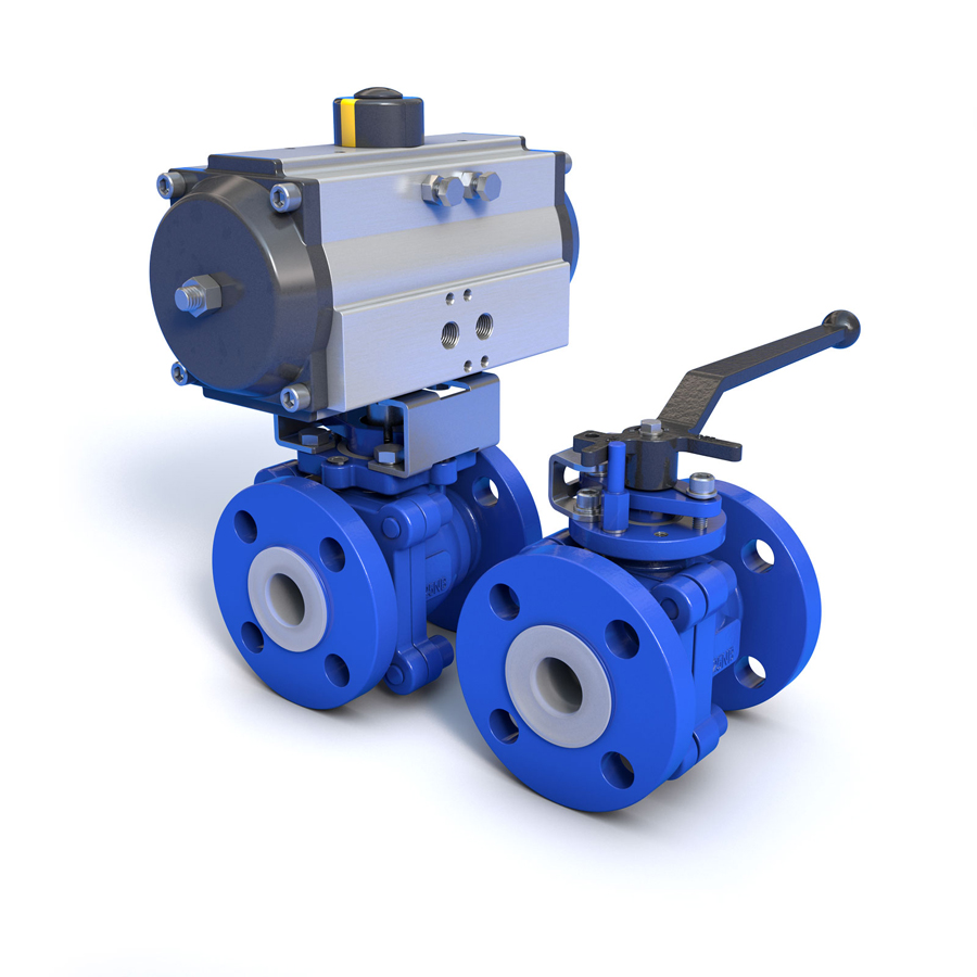 Amresist Acris Pfa Lined Ball Valves