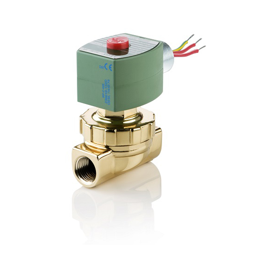 ASCO RedHat 8210 Solenoid Valve Series Brass