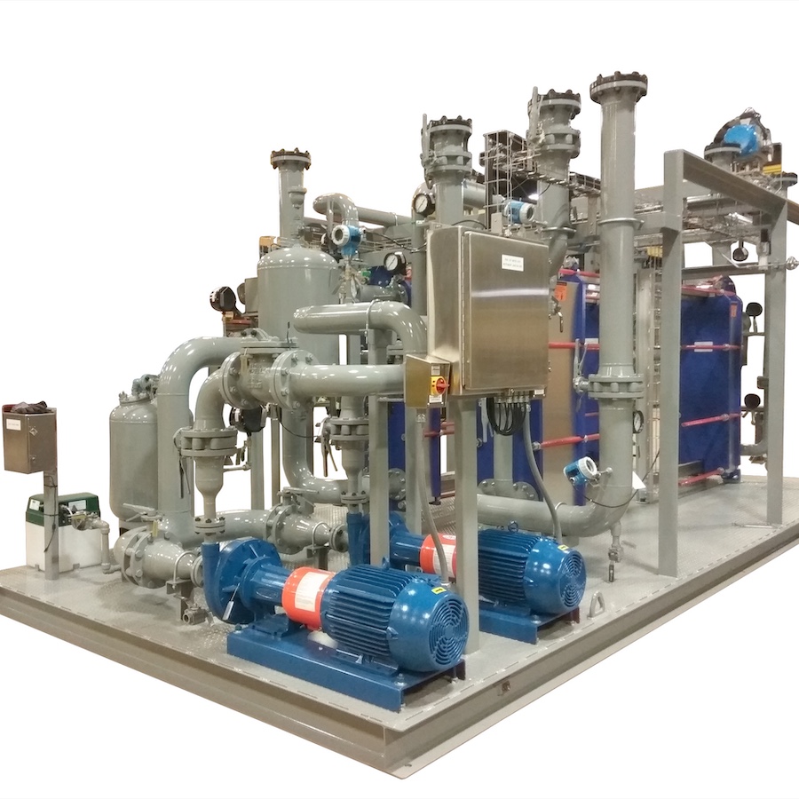 Process Skid Process Water Heating Cooling