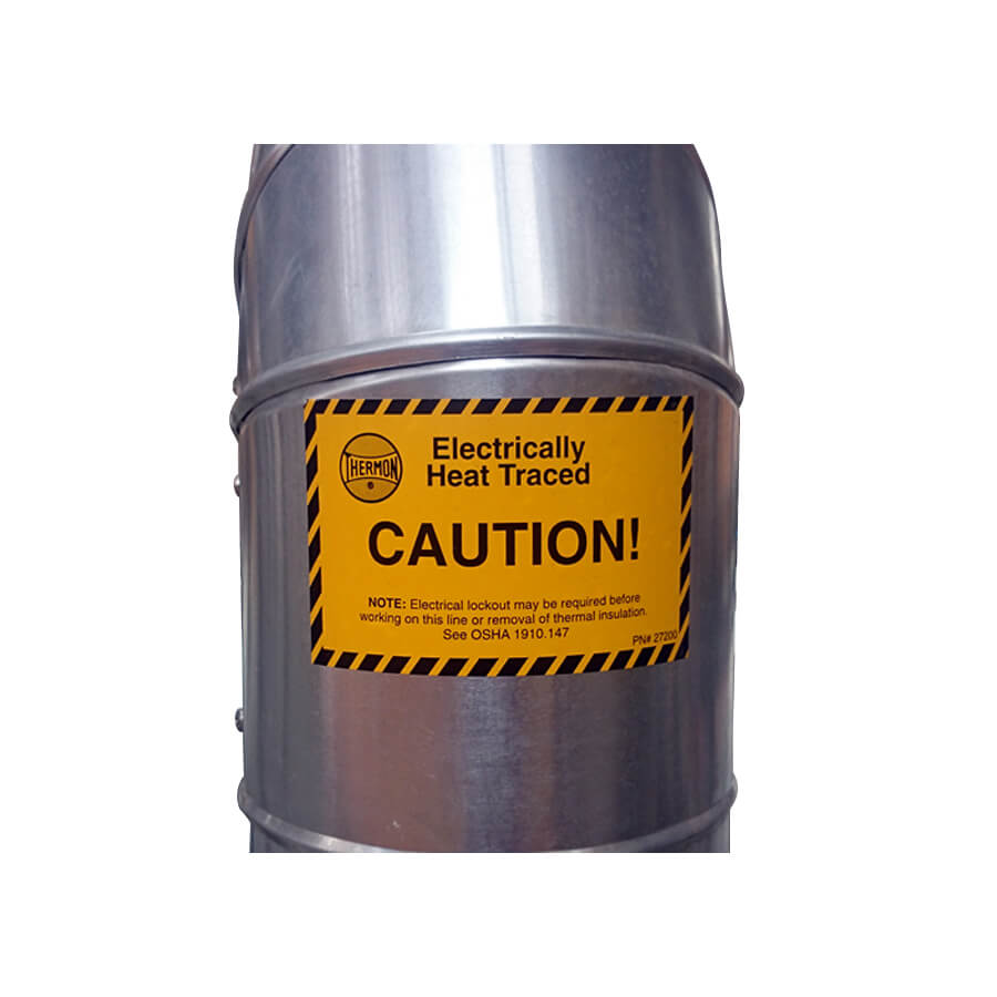 Thermon-Caution-Labels-25Pkg-27200