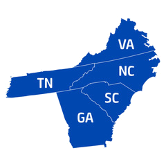 Carotek State Location Map