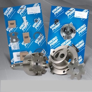 Viking Pump Part 3-464-REBUILD-K81 - Heavy Duty - Iron Idler & Carbon Bushing - Relief Valve Head & Pin - Carbon Bracket Bushing - Head & Relief Valve Capscrews