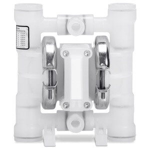 Wilden AODD Pump - A.025 - 00-9866 - 6 mm (1/4") Accu-Flo™ Clamped Kynar Pump with Teflon & Neoprene