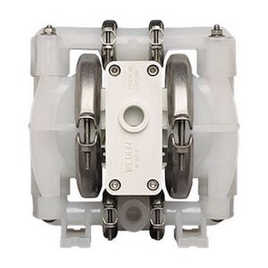 Wilden AODD Pump - P1 - 01-2655 - 13 mm (1/2") Pro-Flo® Series Clamped Plastic Pump with Buna